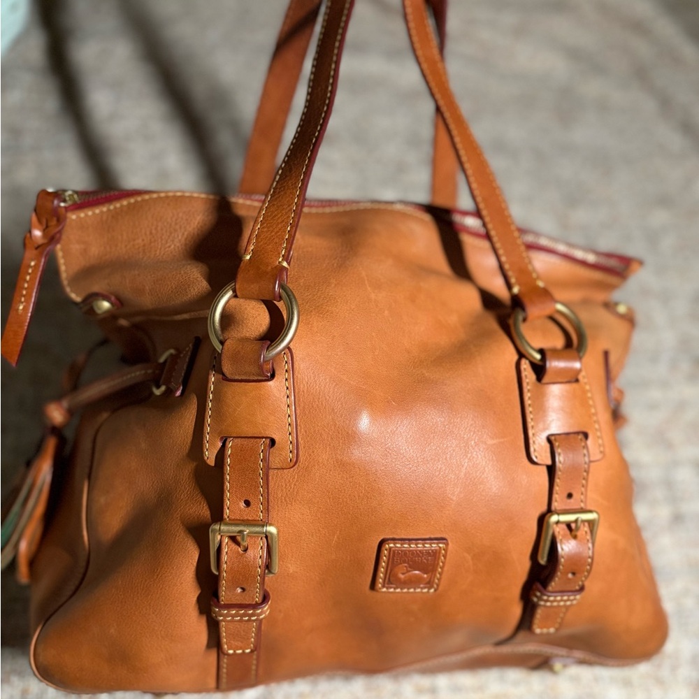 ❤️💚🤎Dooney & Bourke Florentine Leather Bag🤎💚❤️ - Picture 11 of 13